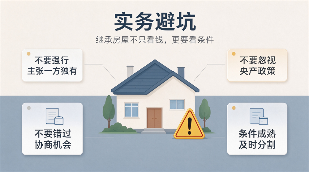 央产房买卖纠纷  |   父亲留下一套房,四子女争执多年：法院为什么只判“每人四分之一”？